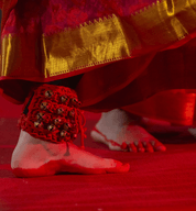Joyful circle dance celebration
