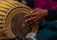 Kirtan and bhajans during Navaratri